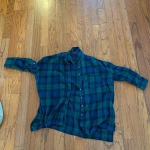 Plaid Button Down
